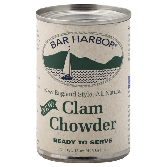Bar Harbor Clam Chowder, New England Style