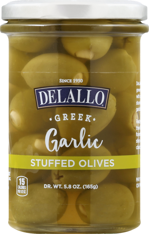 Delallo Garlic Stuffed Olives