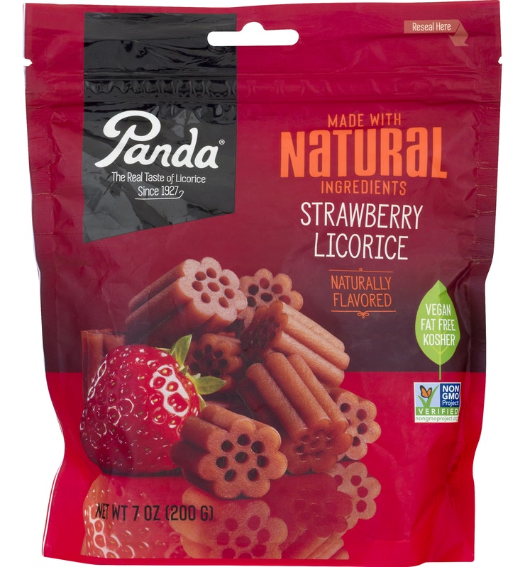Panda Licorice Chews, Strawberry