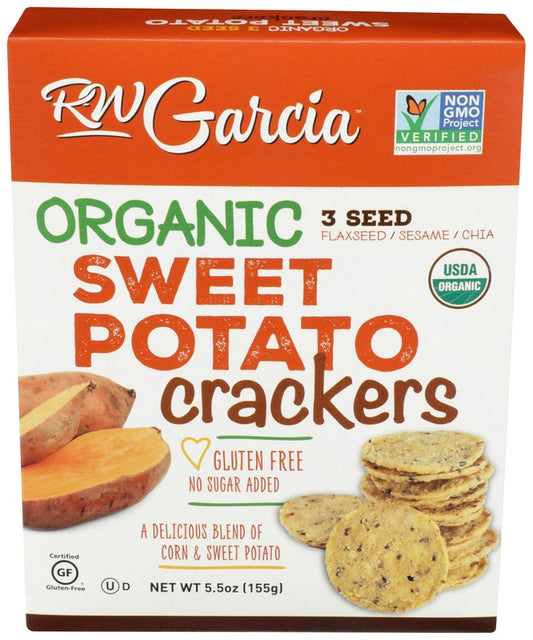 Rw Garcia Organic Crackers Sweet Potato