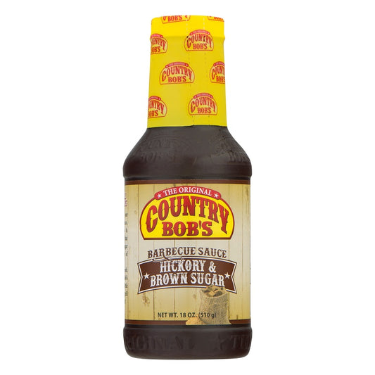 Country Bobs Barbecue Sauce, Hickory & Brown Sugar