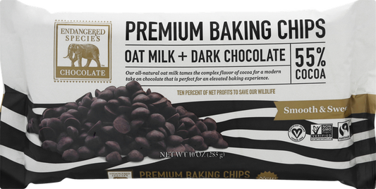 Endangered Species 55% Dark Chocolate Oat Milk Baking Chips
