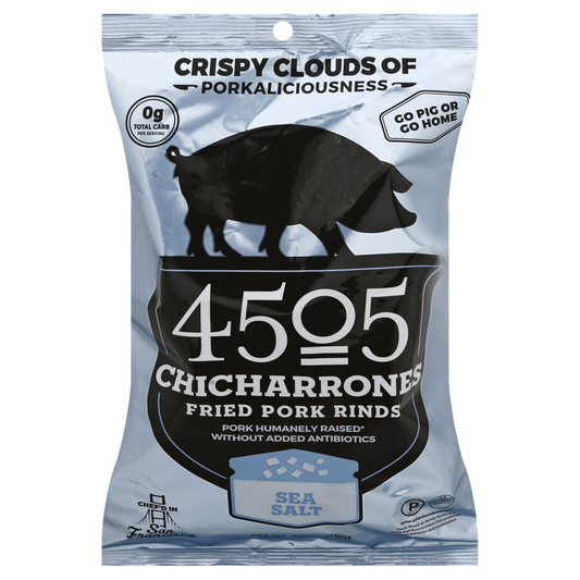 4505 Meats Chicharrones Sea Salt Chicharrones