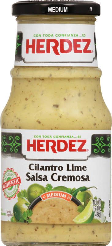 Herdez Medium Cilantro Lime Salsa Cremosa