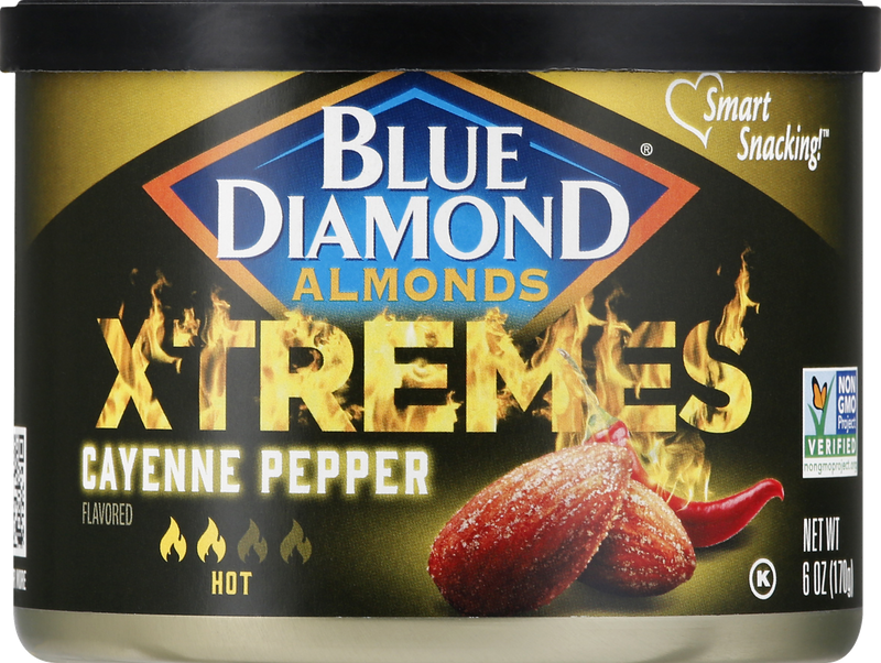 Blue Diamond Xtremes Hot Cayenne Pepper Almonds
