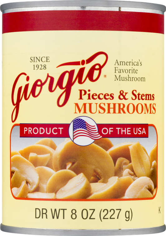 Giorgio Pieces & Stems Mushrooms