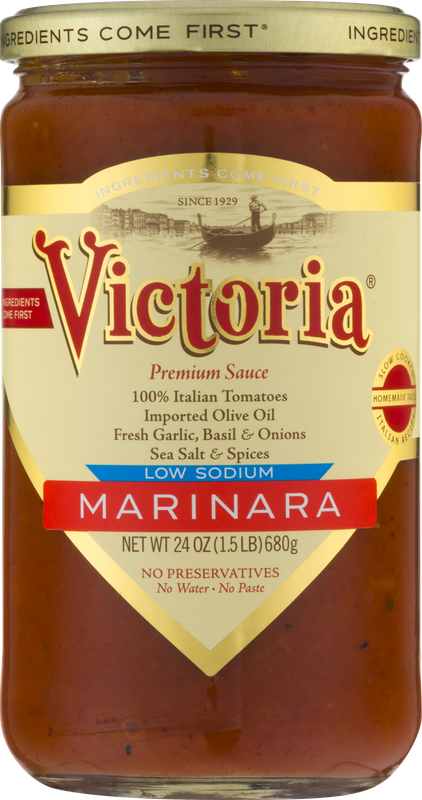 Victoria Premium Sauce Marinara Low Sodium