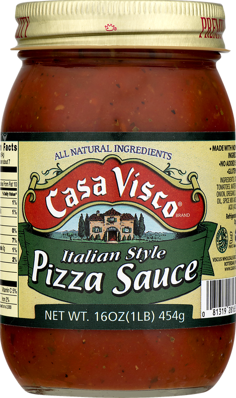 Casa Visco Pizza Sauce Italian Style