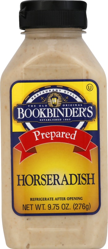 Bookbinder's Restaurant Style Prepared Horseradish