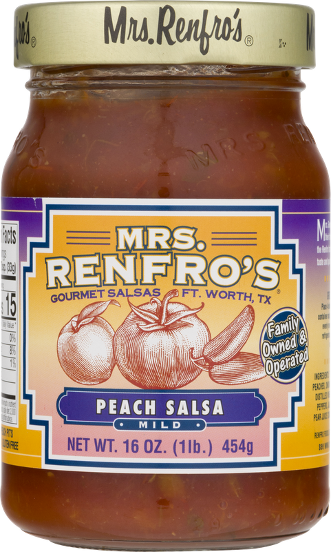 Mrs. Renfro's Mild Salsa Peach | 6 Pack