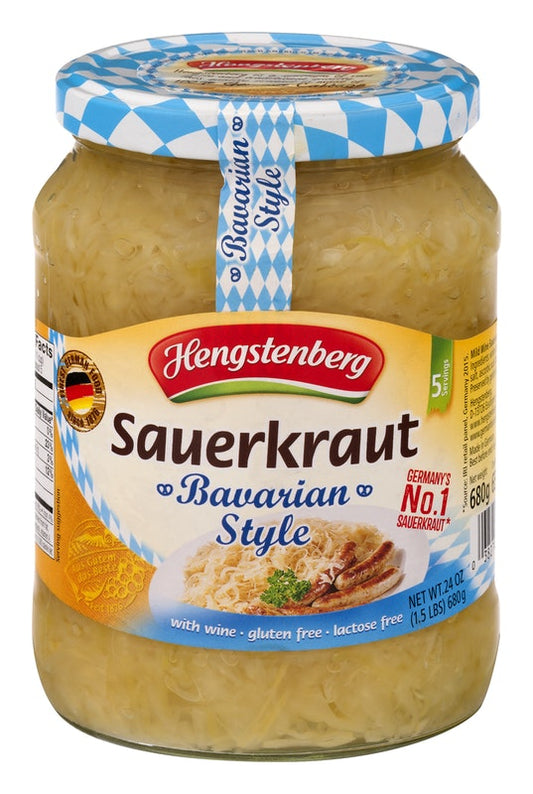 Hengstenberg Sauerkraut Bavarian Style
