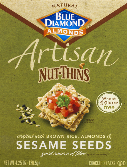Blue Diamond Almonds Artisan Nut-Thins