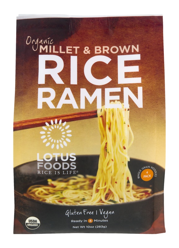 Lotus Foods Organic Rice Ramen Millet & Brown