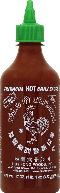 Huy Fong Hot Sriracha Chili Sauce