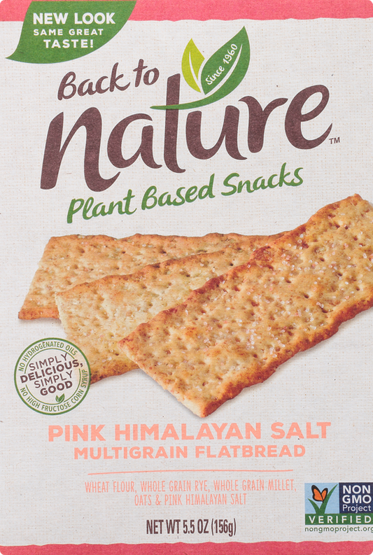 Back To Nature Pink Himalayan Salt Multigrain Flatbread