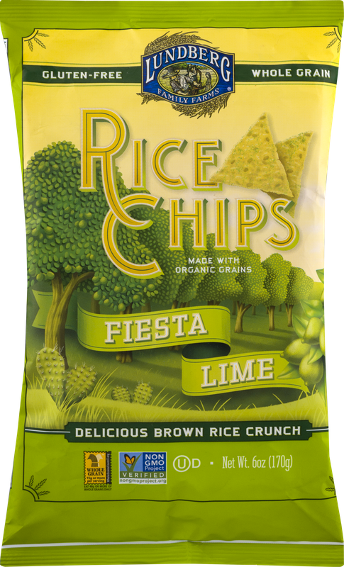 Lundberg Rice Chips Fiesta Lime