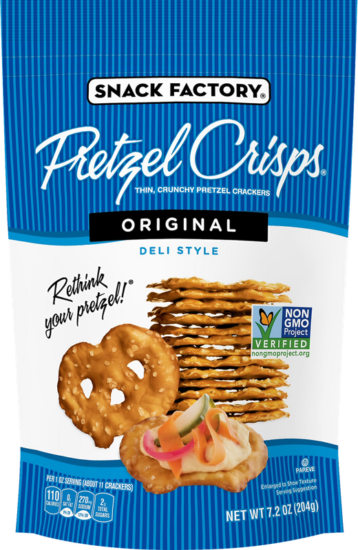 Pretzel Crisps Deli Style | 12 Pack