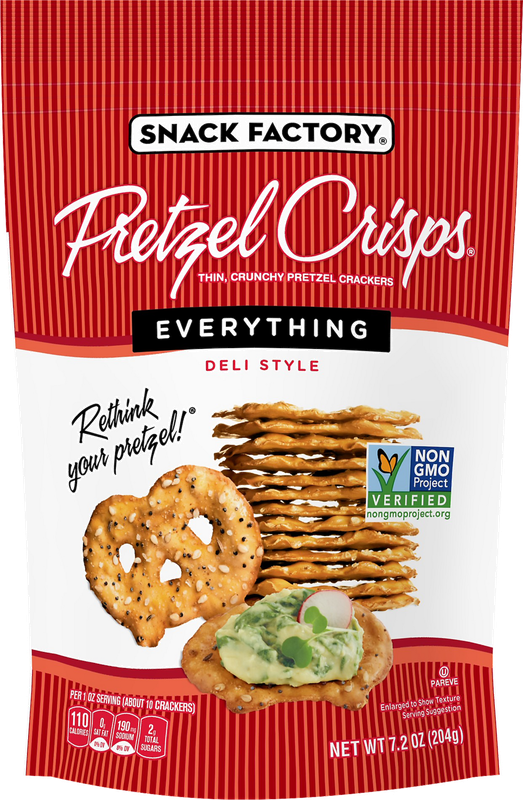 Pretzel Crisps Deli Style | 12 Pack