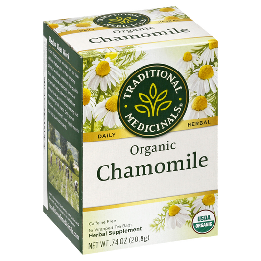 Traditional Medicinals Herbal Teas Organic Chamomile Tea Bags