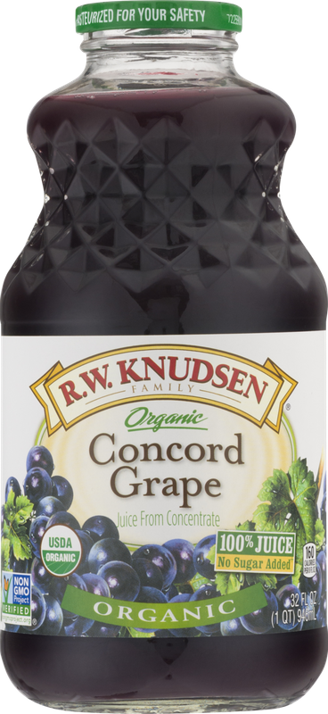 R.W. Knudsen Family Organic 100% Juice Concord Grape