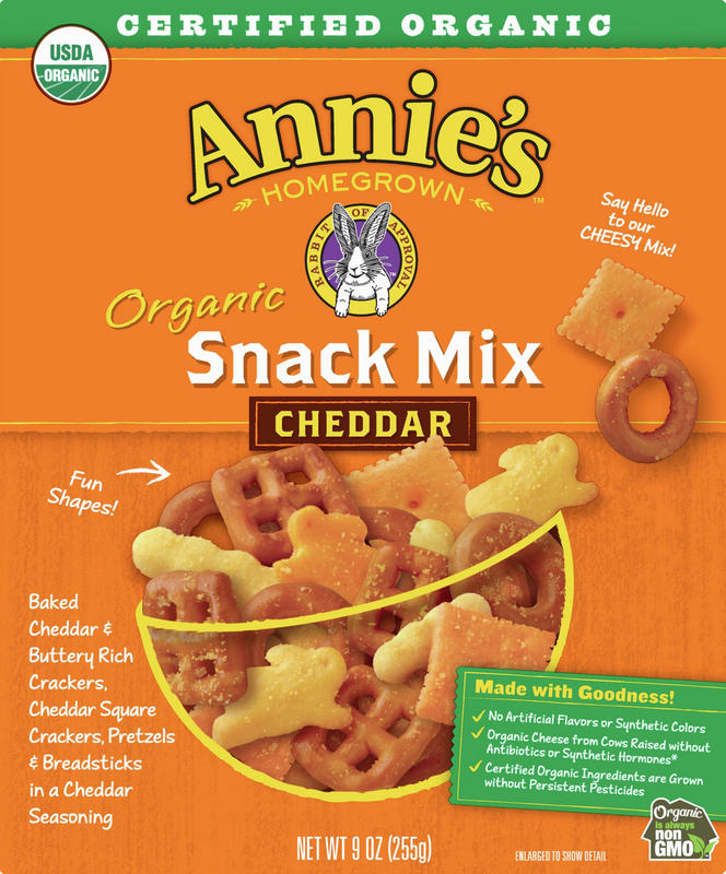 Annie's Organic Cheddar Snack Mix