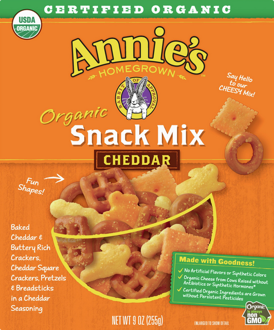 Annie's Organic Cheddar Snack Mix