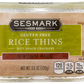 Sesmark Gluten Free Rice Thins Rice Snack Crackers