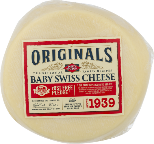 Dietz & Watson Baby Swiss Cheese