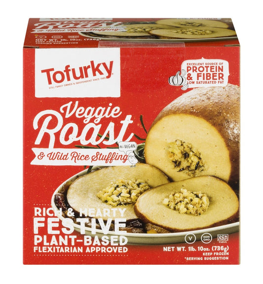 Tofurky Veggie Roast & Wild Rice Stuffing