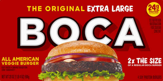 Kraft Heinz Foods Company ALL AMERICAN THE ORIGINAL EXTRA LARGE VEGGIE BURGER, ALL AMERICAN