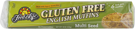 Food For Life Gluten Free English Muffins Multi Seed