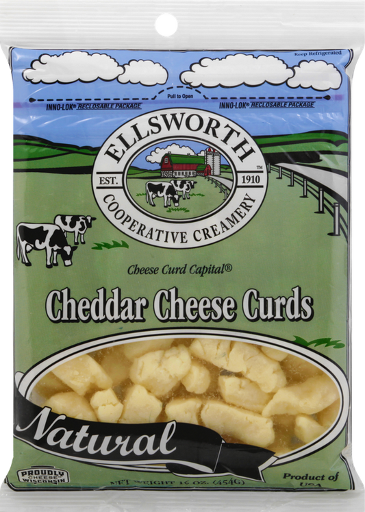 Ellsworth Cheese Curds Cheddar