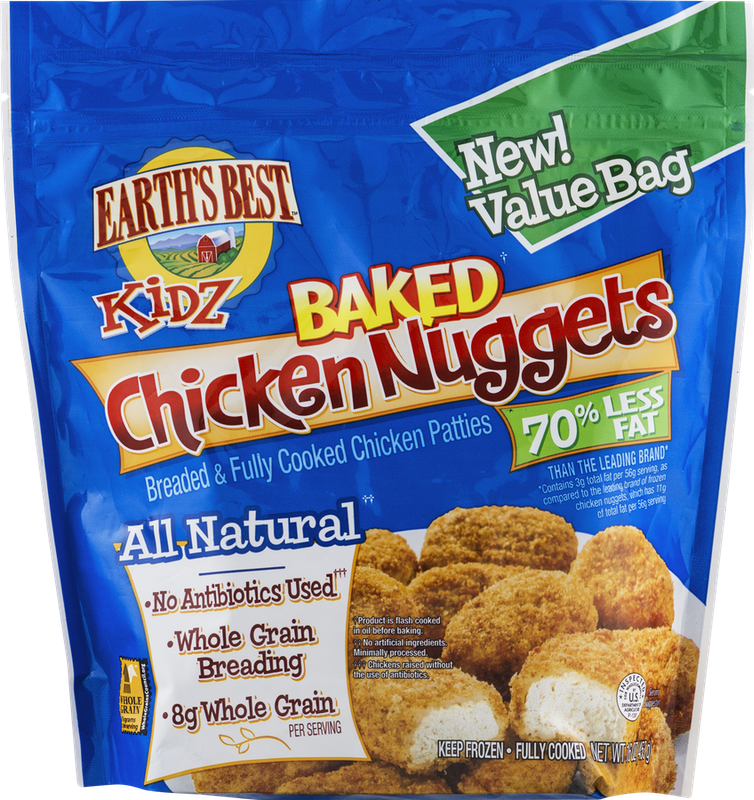 Earth's Best Kidz Baked Chicken Nuggets Value Bag