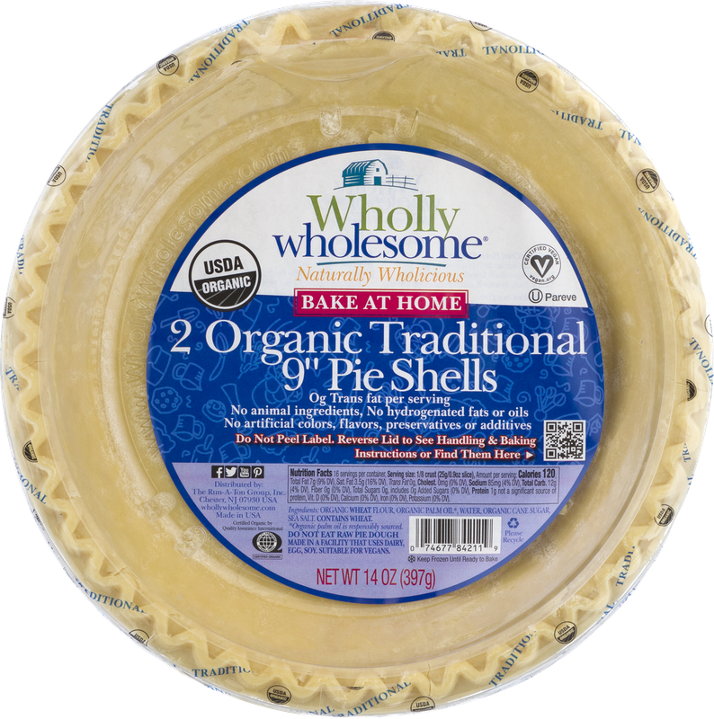 The Run-A-Ton Group 2 ORGANIC TRADITIONAL 9" PIE SHELLS