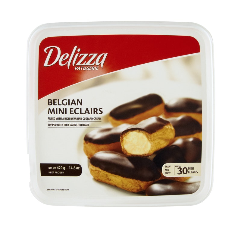Delizza Belgian Custard Cream Mini Eclairs Frozen