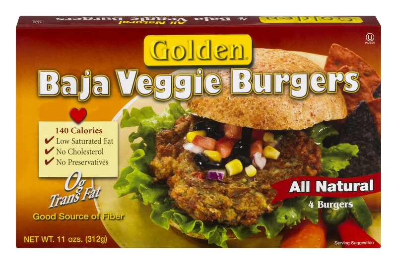 Golden Veggie Burgers Baja