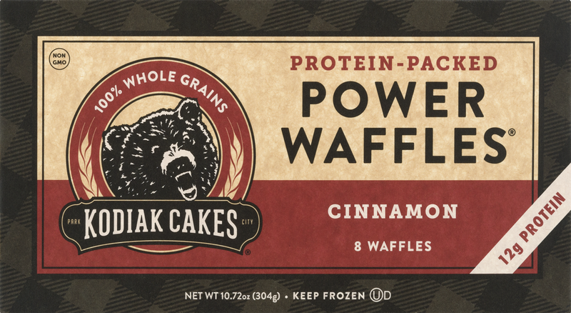 Kodiak Cakes Power Waffles Cinnamon