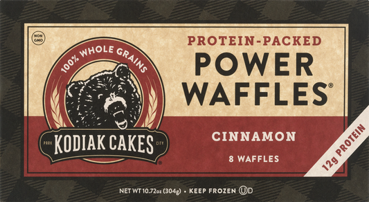 Kodiak Cakes Power Waffles Cinnamon