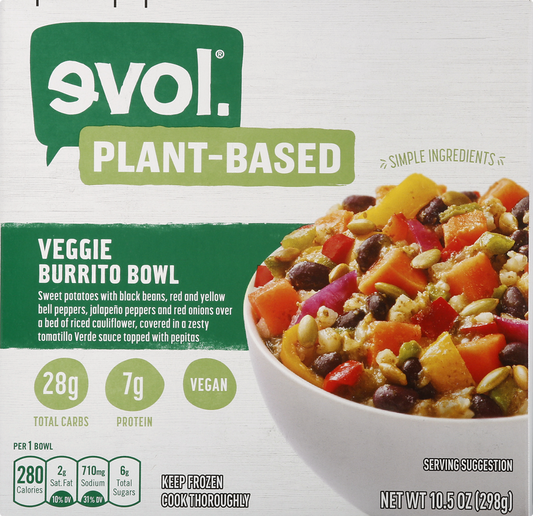 Evol Veggie Burrito Bowl