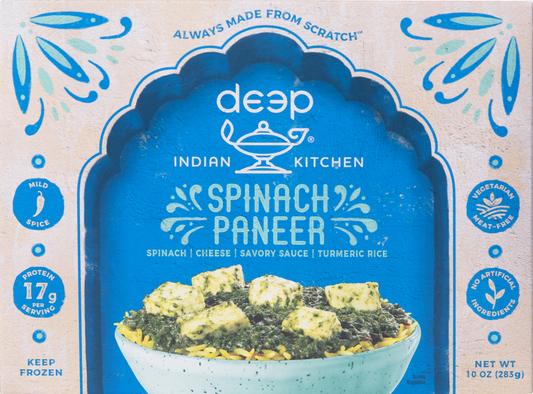 Deep Indian Kitchen Mild Spice Spinach Paneer