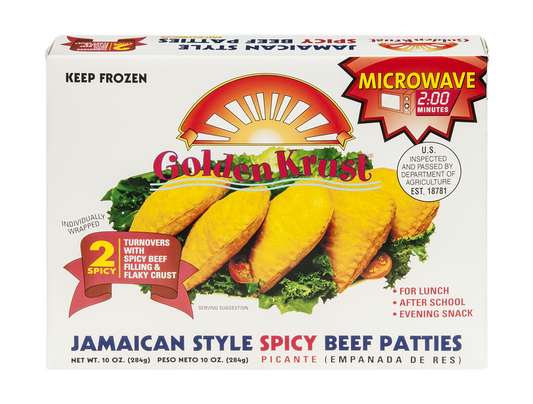 Golden Krust Jamaican Style Spicy Beef Patties