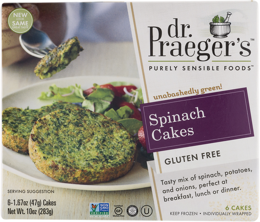 Dr. Praeger's Spinach Cakes