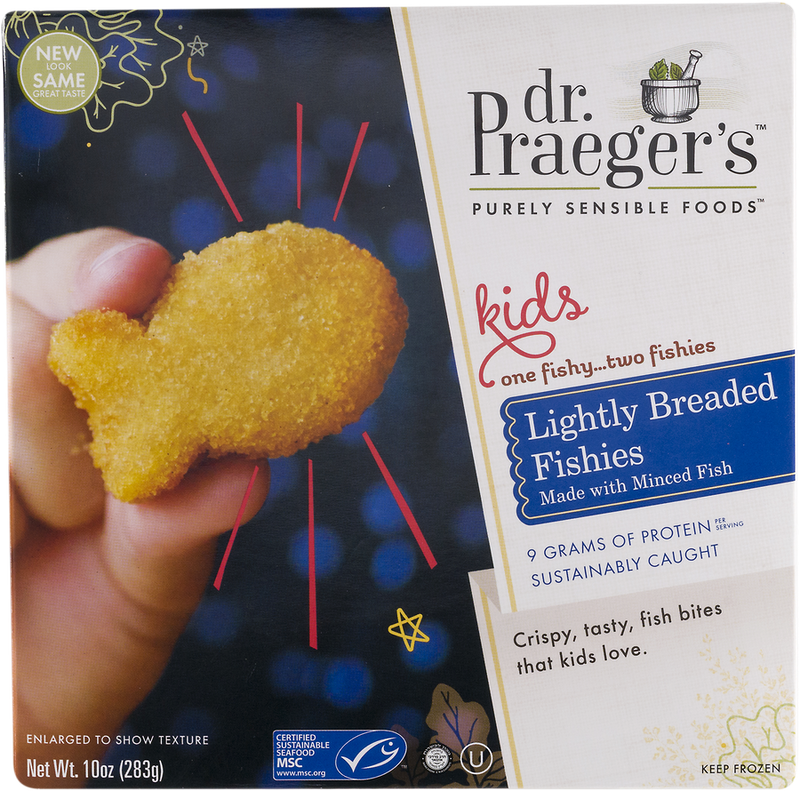 Dr. Praeger's Kids Lightly Breaded Fishes