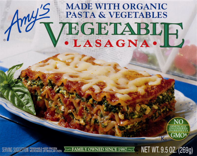 Amy's Vegetable Lasagna