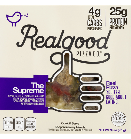 Real Good Poppers Pizza, The Supreme