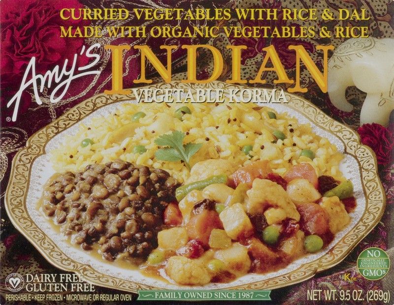 Amy's Indian Vegetable Korma