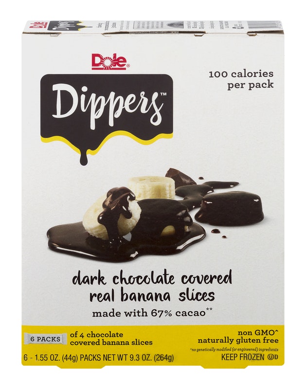 Dole Dippers Dark Chocolate Covered Real Banana Slices