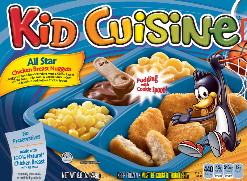 Kid Cuisine All Star Chicken Breast Nuggets