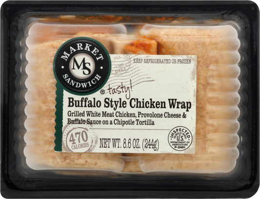 Market Sandwich Buffalo Style Buffalo Style Chicken Wrap