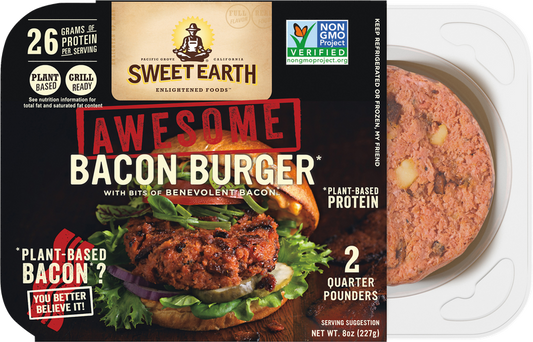 Sweet Earth Awesome Bacon Burger 2 ea